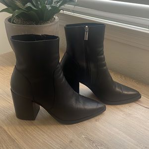 Steve Madden Black Booties